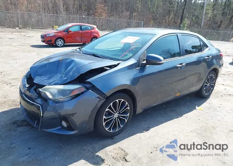 2016 Toyota Corolla S Plus z USA, uszkodzony, nr VIN 5YFBURHE5GP490338